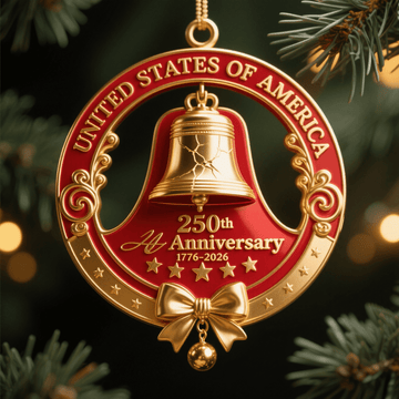 USA 250th Anniversary Ornaments