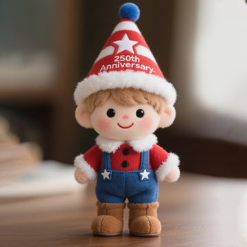 US 250th Anniversary Plush Doll