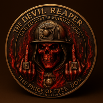 "Devil Reaper" USMC Challenge Coin