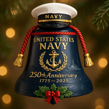 US Navy 250th Anniversary Ornament