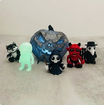 3D Printed Halloween Horror Miniatures