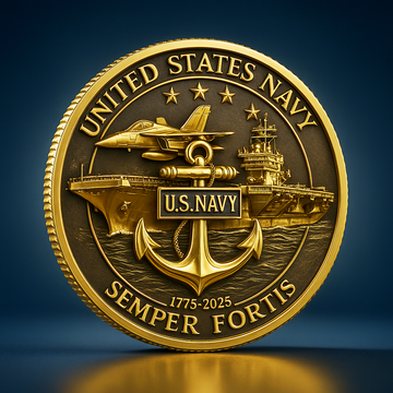 U.S. Navy 250th Anniversary Commemorative Coin