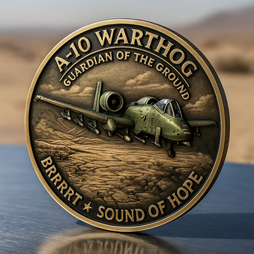A-10 WARTHOG – BRRRRT Legacy Challenge Coin