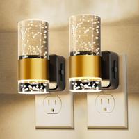 Acrylic Aesthetics Night Light, Well-Designed Transparent Lamp, Auto Night Light as Living Room Decor