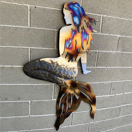 Vintage Mermaid Art Decor