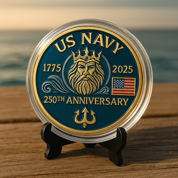 US Navy 250 Years Coin