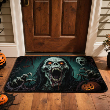 3D Horror Illusion Halloween Rug
