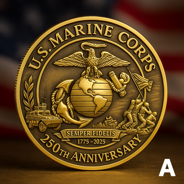 U.S. Marine Corps 250th Anniversary Commemorative Coin