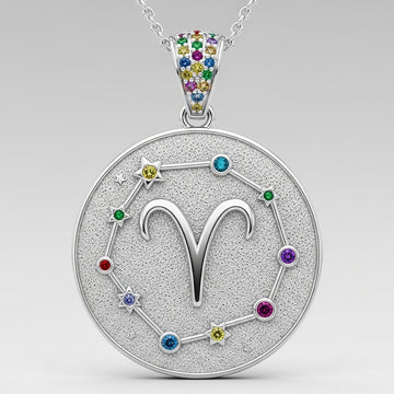 Zodiac Star Gem Necklace