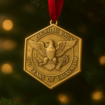 250th U.S. Semiquincentennial Shield Ornament