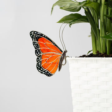 Butterfly Suncatcher Pot Decoration