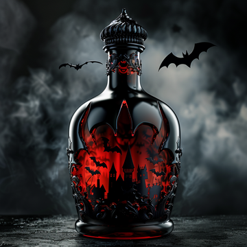 Batwing Castle Decanter