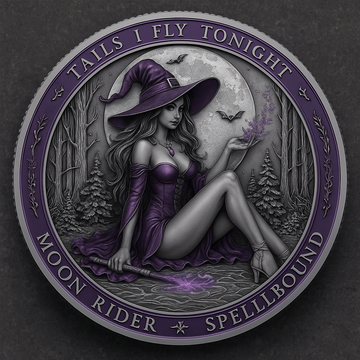 Witch's Magical Night Commemorative Coin