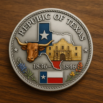 Republic of Texas Commemorative Coin