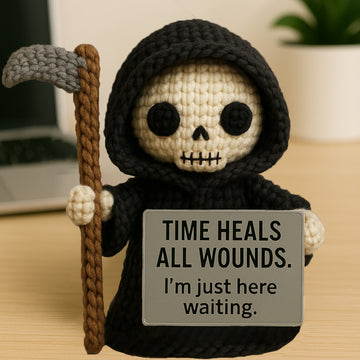 The Crochet Grim Reaper with Attitude
