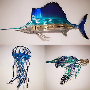 Metal Wall Art Decorations Artwork