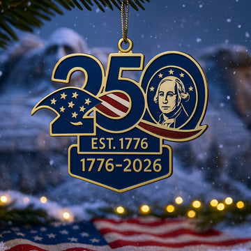 America 250: Heritage Christmas Ornament
