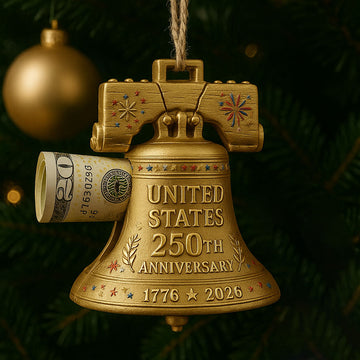 US 250th Anniversary Liberty Bell Money Holder