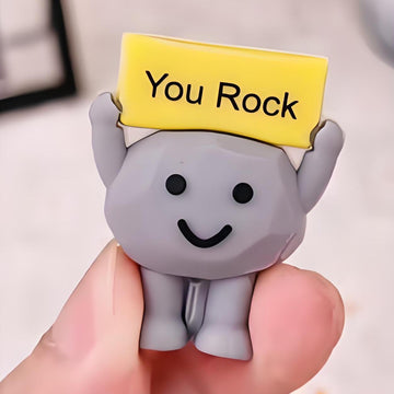 "You Rock" Motivational Stone Gift