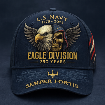 "Eagle Division" US Navy 250th Tactical Cap | 1775-2025 Dual Strike Edition