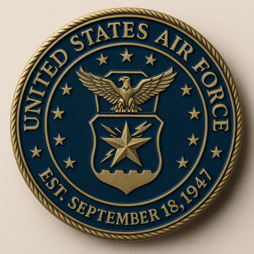 U.S. Air Force 1947–2025 Commemorative Coin – Honor the Sky Guardians