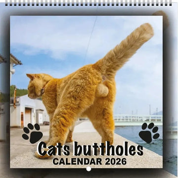 2026 Cat Bullholes Calendar