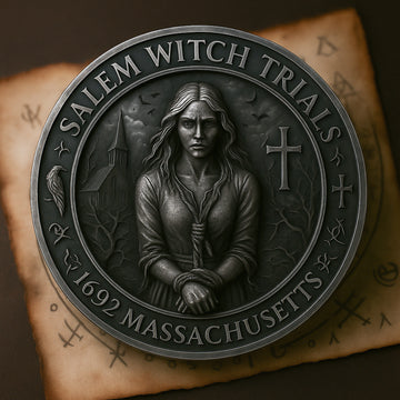 1692 Salem Witch Trials Commemorative Coin – In Memory of the Past