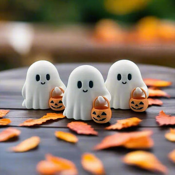Cute Tiny Trick or Treat Ghost