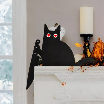 Bully Cat Door Frame Decoration