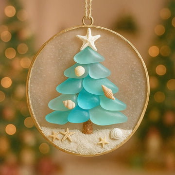 Coastal Christmas Tree Ornament
