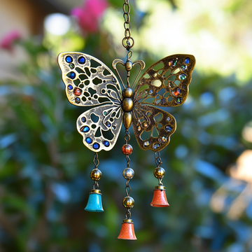 "Enchanted Wings" Butterfly Wind Chime