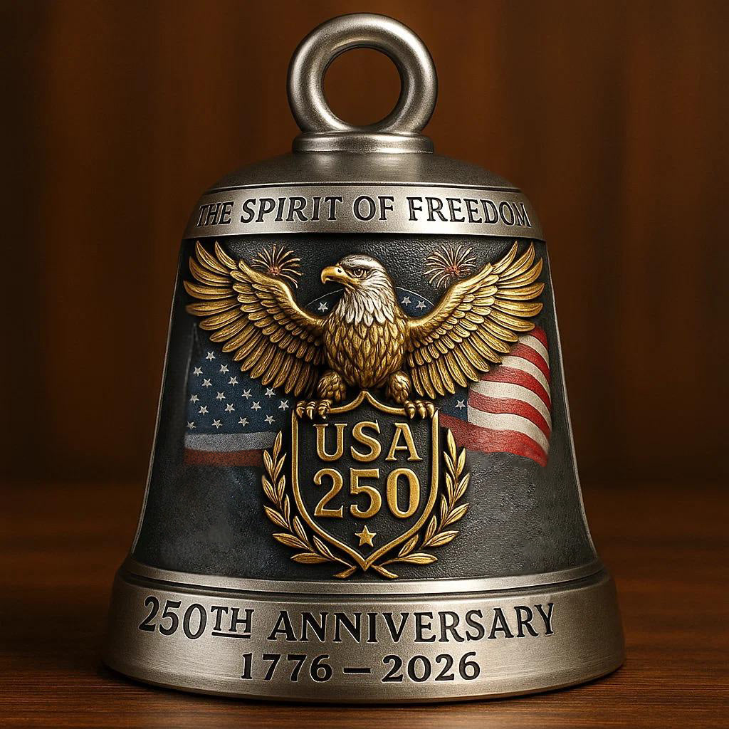 The Spirit of Freedom 250th Anniversary Bell Ornament
