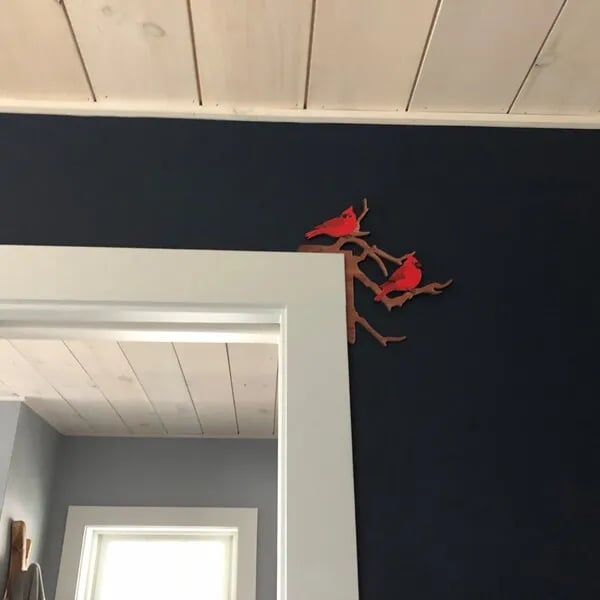 Cardinal Door Topper