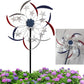 Patriotic Pinwheel Red White and Blue American Flag Pinwheel