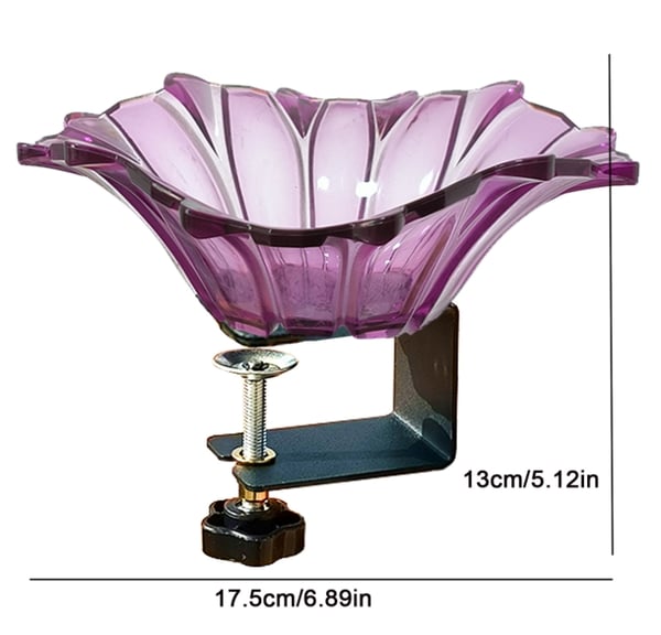 Outdoor Garden Bird Bath Bowls and Bird Feeders