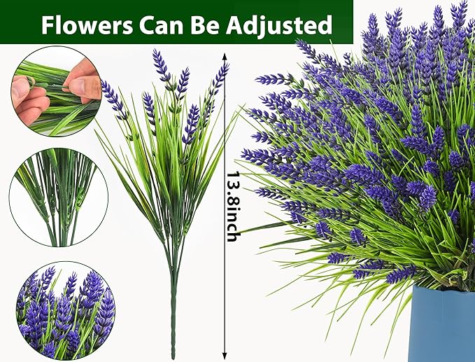 20 Pcs Artificial Plants Outdoor