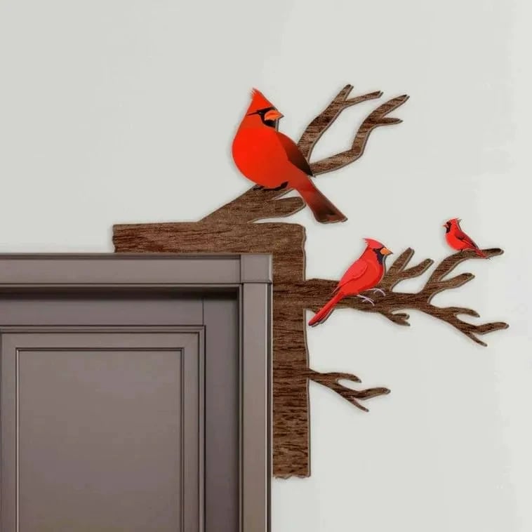 Cardinal Door Topper
