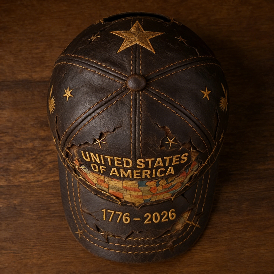 US 250th Anniversary Printed Casual Hat