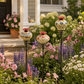 Keramische Bloem Kolibrievoeder – Romantische Tuinsfeer Met Een Vintage Touch!