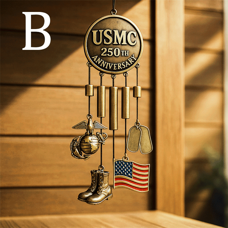 Marine Corps 250th Anniversary Wind Chime