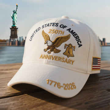 Eagle And Liberty United States 250th Anniversary Hat