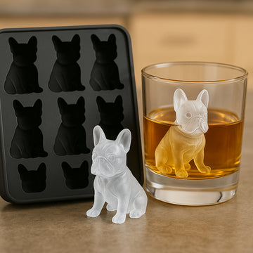 French Bulldog Ice Mold Set