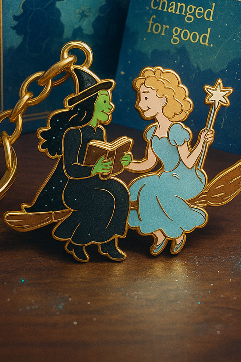 Wicked Friendship Keychain