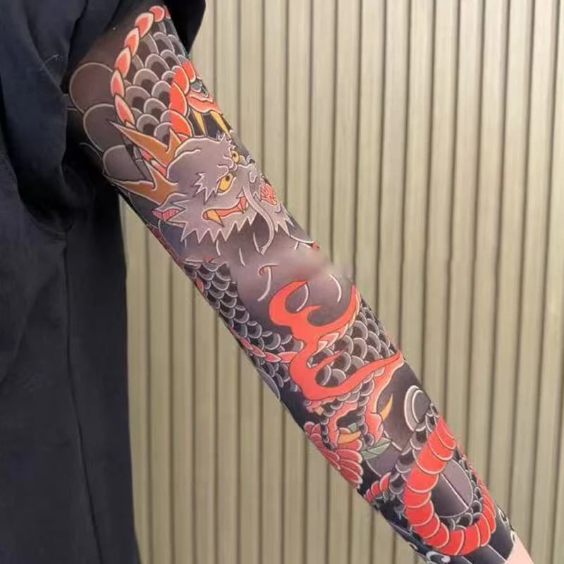 Ultra-Thin Sun Protection Tattoo Sleeves