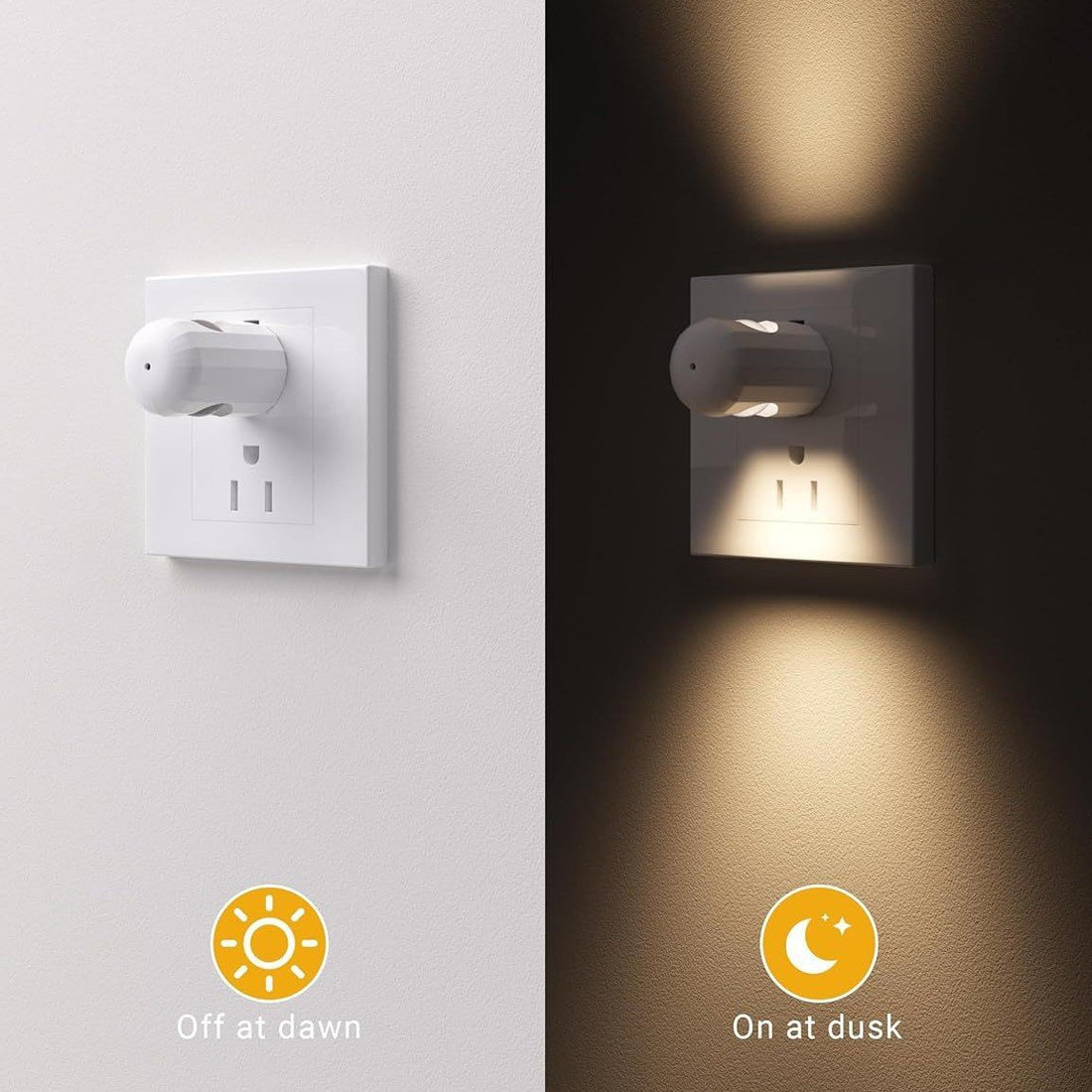 LED Wall Socket Night Light