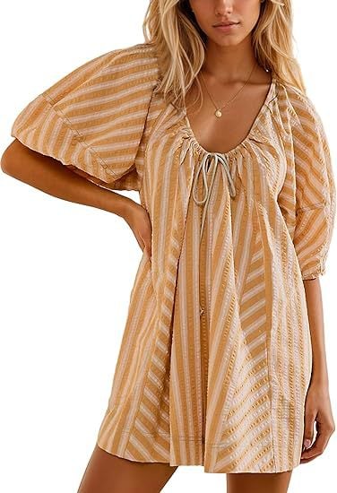 Puff Sleeve Romper