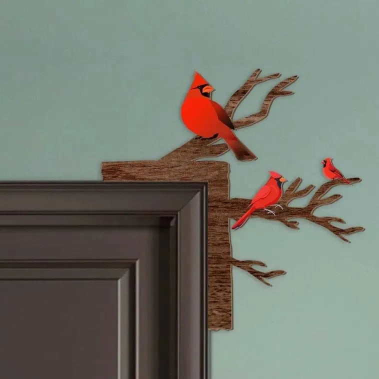 Cardinal Door Topper