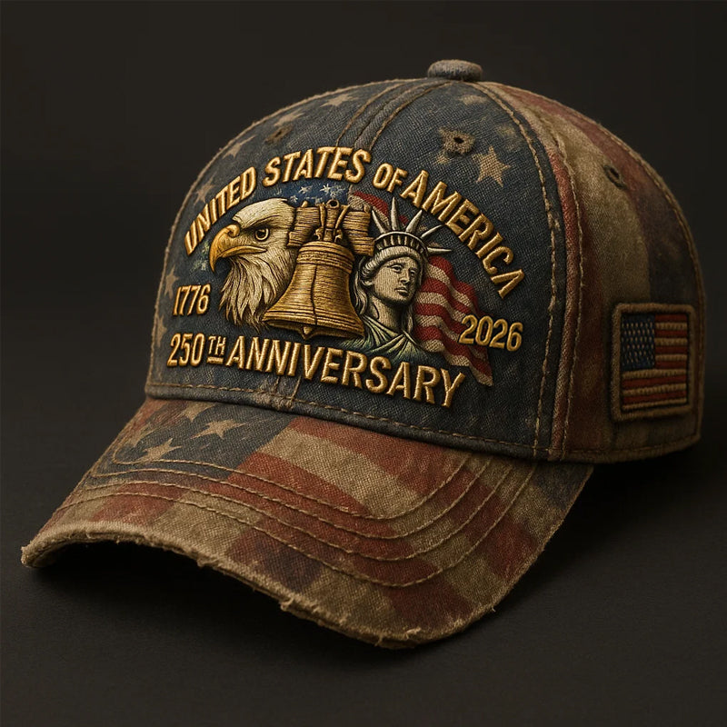 250 Anniversary USA  Art Print Hat