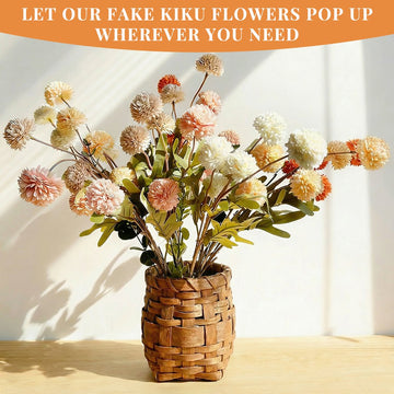 Fake Kiku Flowers