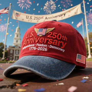 U.S. 250th Anniversary Retro Washed Cap